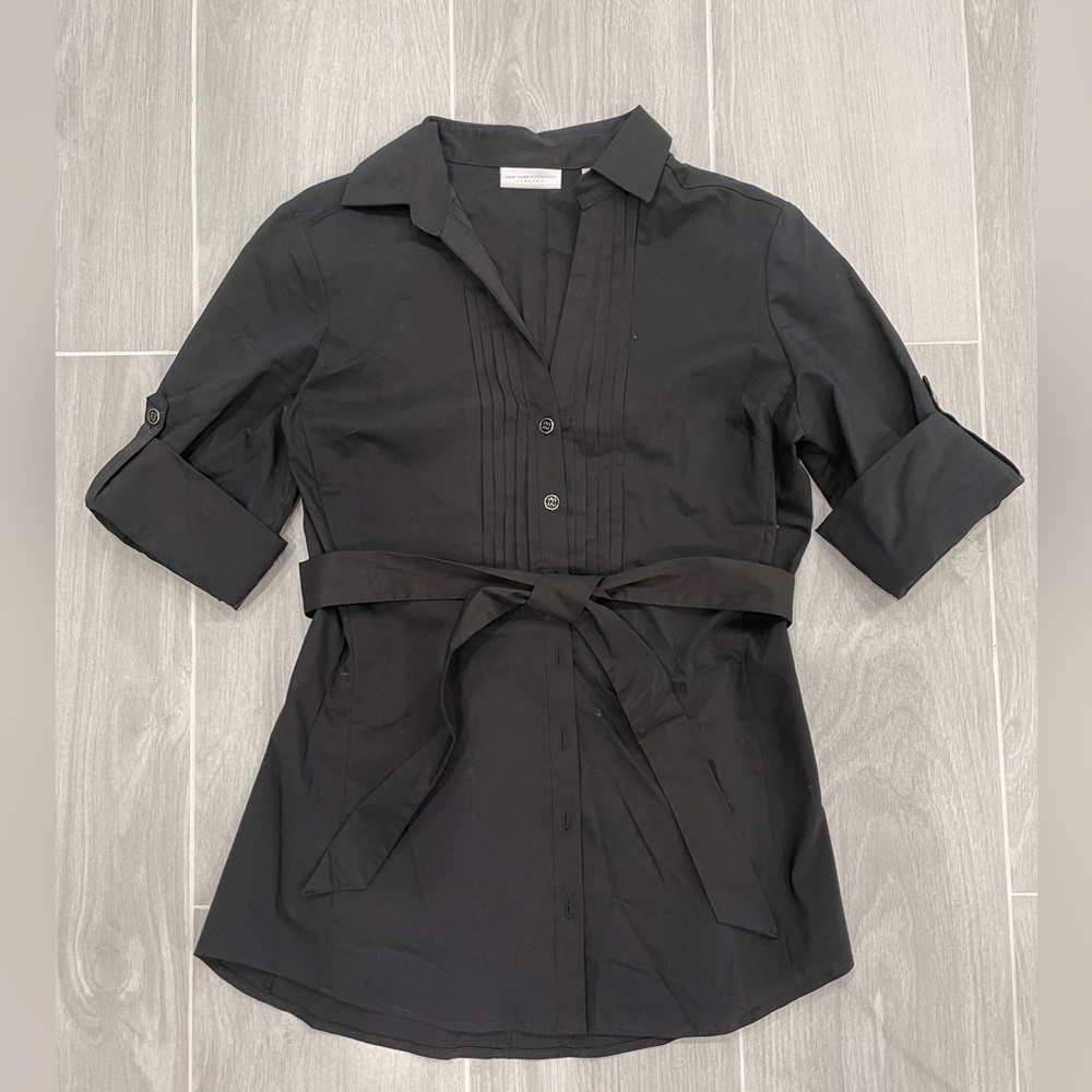 New York & Company Button Down Blouse